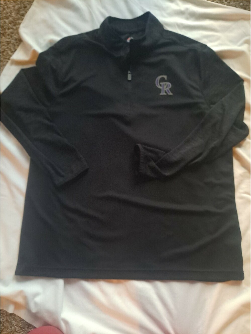Mens XL Colorado Rockies Majestic Cool Base Jersey New Never Worn